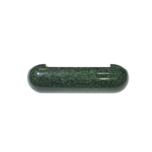 3029 Plastic Forest Green Marble Pull Handle