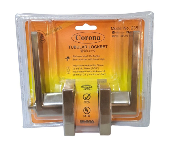 Corona Square Lever Lock