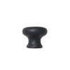 3130 Plastic Matte Black Knob Handle