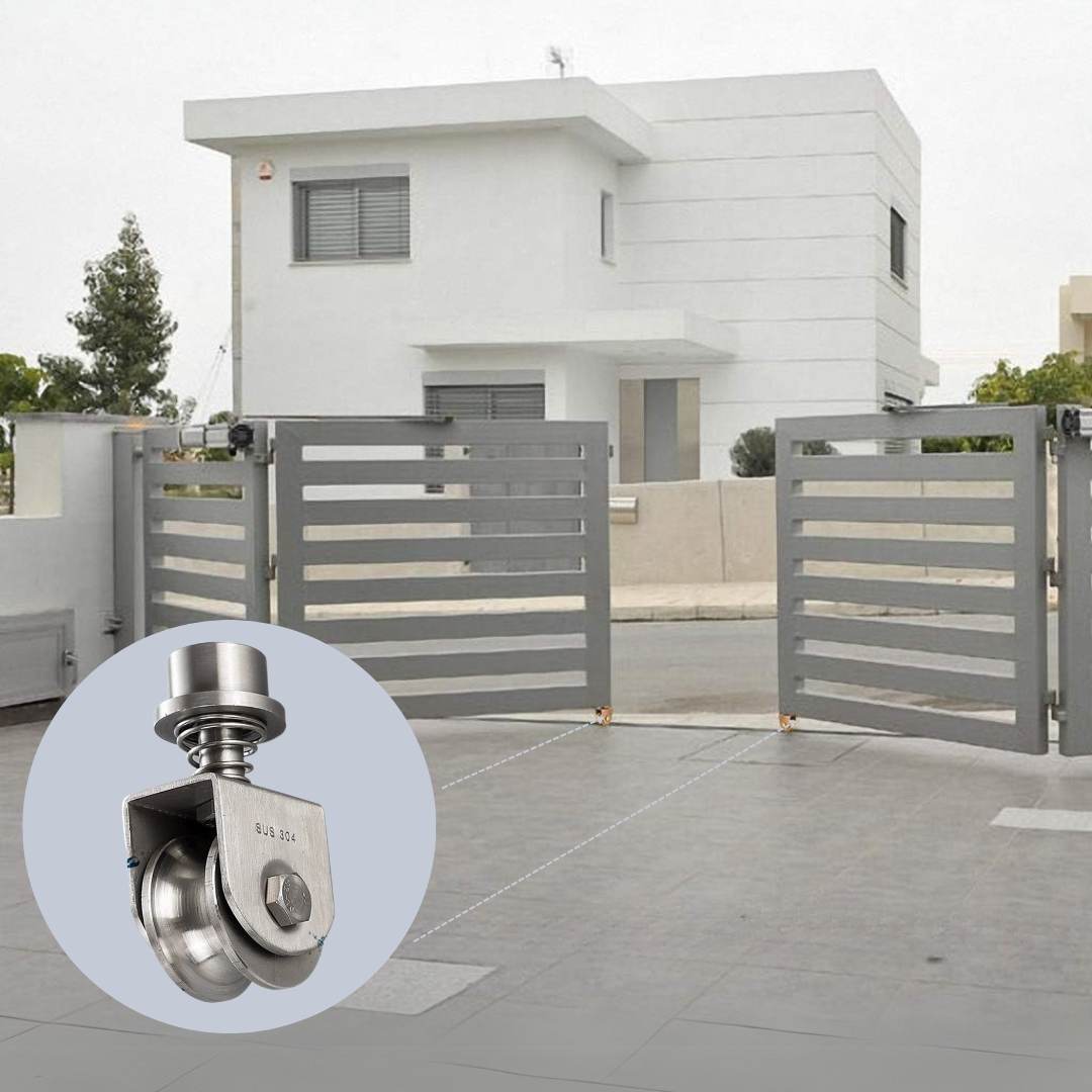 Stainless 304 58mm Rotating Swivel Gate Roller for Sale Philippines