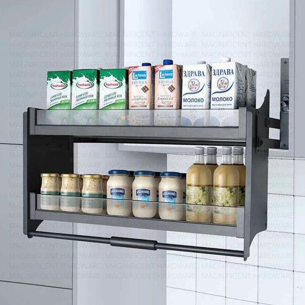 Cabinet Lift Pull Down Kitchen Basket Organizer