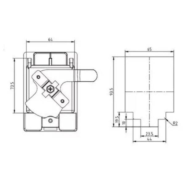 178 Steel Cabinet Compact Compression Shelves Panel Door Lock