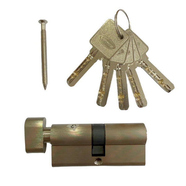 Corona Single Cylinder Lock (70mm) with Computer Key