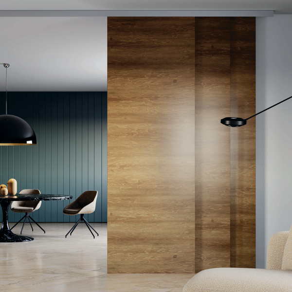 TERNO T-Belt Classic Synchronous Sliding Door Kit (3 Wooden Doors)