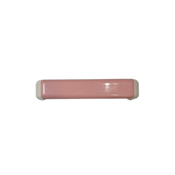 3056 Plastic Pink / White Pull Handle