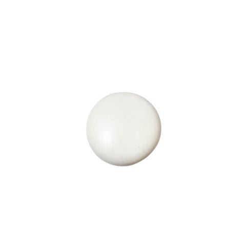 3130 Plastic White Knob Handle