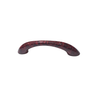3264 Dark Red Marble Plastic Pull Handle