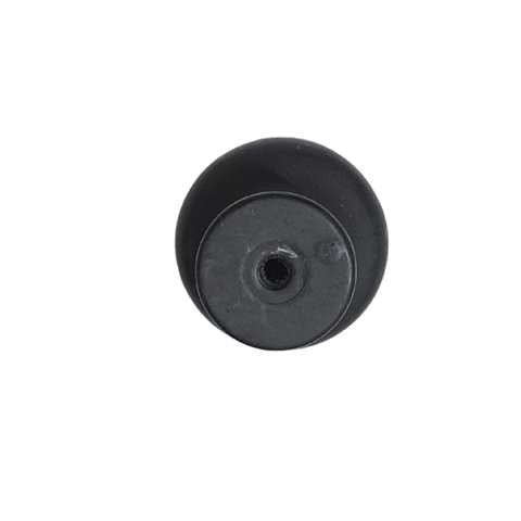 3130 Plastic Matte Black Knob Handle