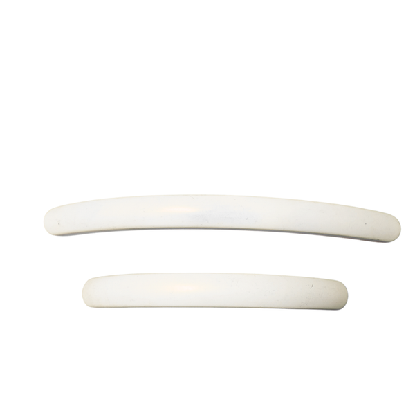 3037 3038 Plastic Matte White Pull Handle