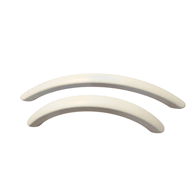 3037 3038 Plastic Matte White Pull Handle