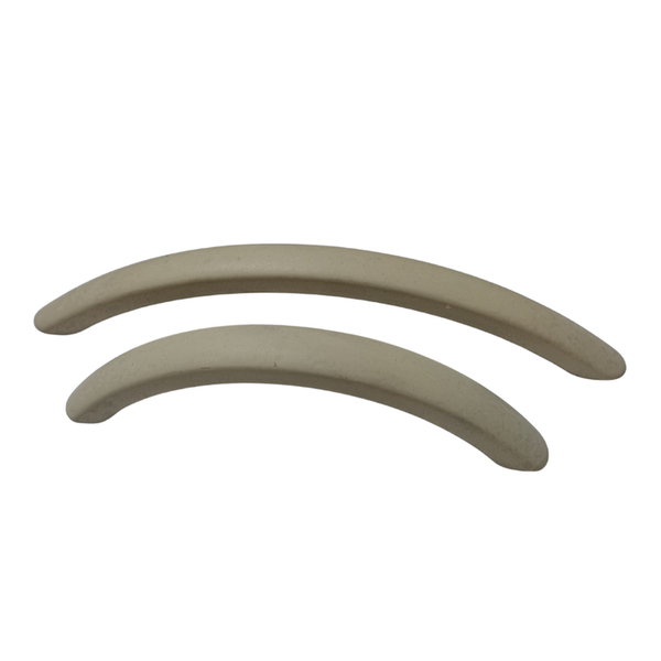 3037 3038 Plastic Matte Almond Pull Handle