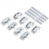 Soft Closing Sliding Roller and Rail Set