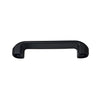 3058 Plastic Matte Black Pull Handle