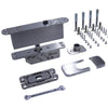 Pivot Hinge with Adjustable Closing Speed & Hold Open (200kg)