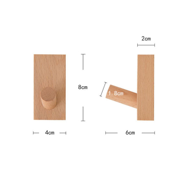 Nordic Style Wood Hook