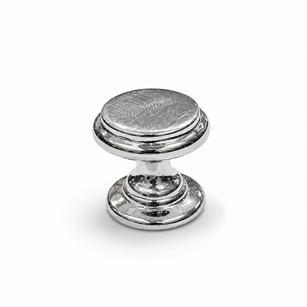 508 Plain Chrome Knob Handle