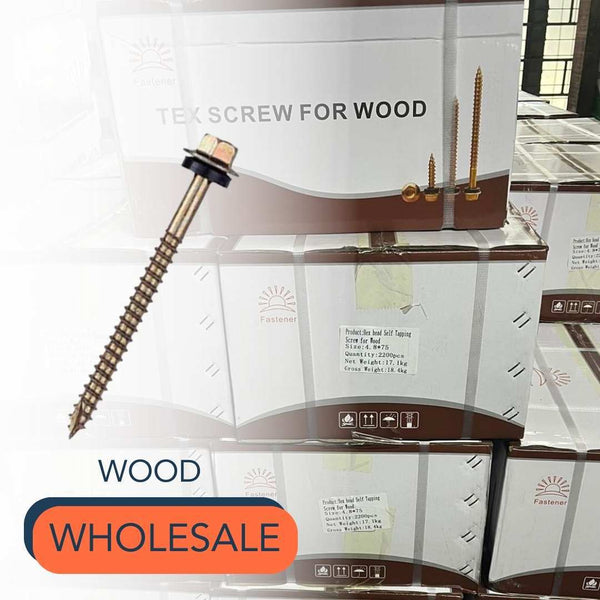WHOLESALE TEK Screw for Wood (1 carton)