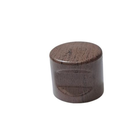 3055 Walnut Plastic Knob