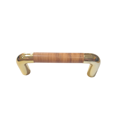 White Oak Gold Pull Handle