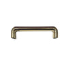 3056 Plastic Walnut / Brass Plated Pull Handle