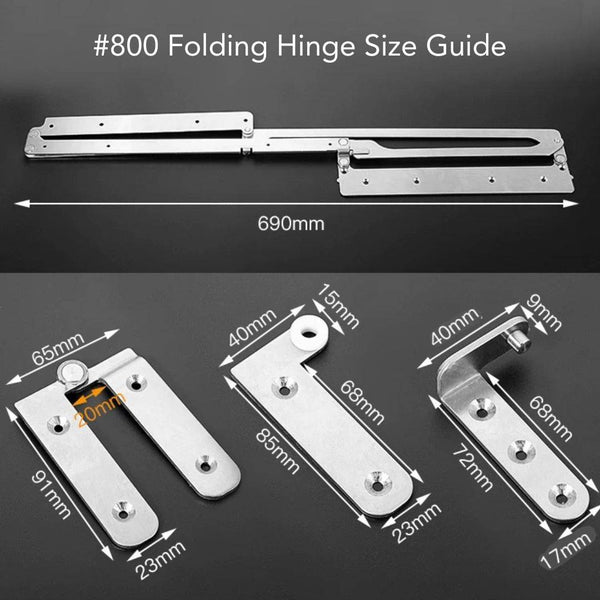 Stainless 304 Folding Door Hinge for Bifold Doors