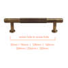 AB061 Antique Solid Brass Handle (PREORDER)