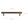 AB205 Antique Solid Brass Handle (PREORDER)
