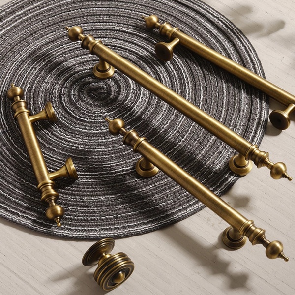 AB9100 Antique Solid Brass Handle (PREORDER)