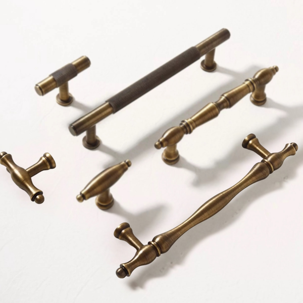 AB971 Antique Solid Brass Handle (PREORDER)