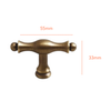 AB971 Antique Solid Brass Handle (PREORDER)