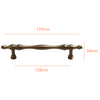 AB971 Antique Solid Brass Handle (PREORDER)