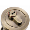 Antique Brass Single Deadbolt Lock