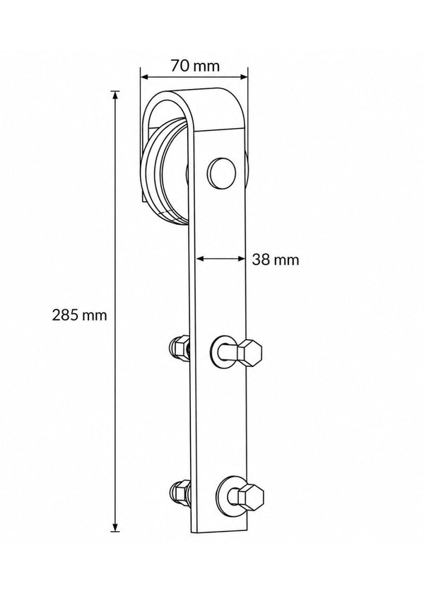 Sliding Barn Door (Soft Closing)