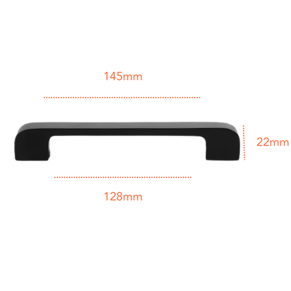 BK25 Solid Brass Black Handle (PREORDER)