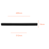 BK280 Solid Black Handle (PREORDER)