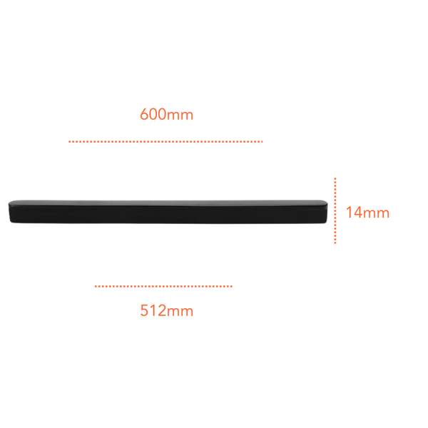 BK280 Solid Black Handle (PREORDER)