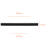 BK280 Solid Black Handle (PREORDER)