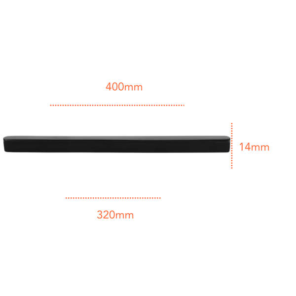 BK280 Solid Black Handle (PREORDER)