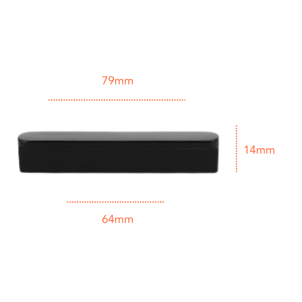 BK280 Solid Black Handle (PREORDER)