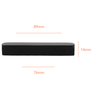 BK280 Solid Black Handle (PREORDER)