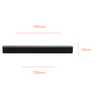 BK280 Solid Black Handle (PREORDER)