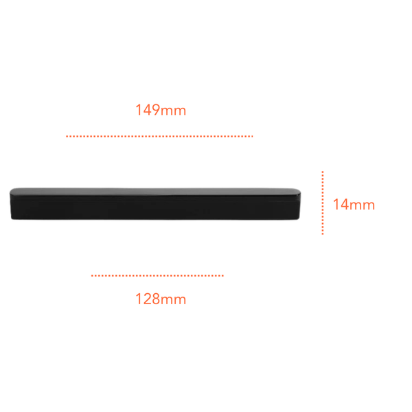 BK280 Solid Black Handle (PREORDER)