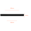 BK280 Solid Black Handle (PREORDER)