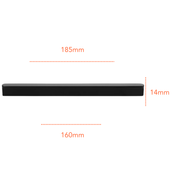 BK280 Solid Black Handle (PREORDER)