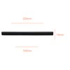 BK280 Solid Black Handle (PREORDER)