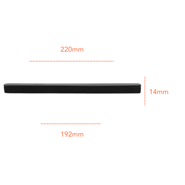 BK280 Solid Black Handle (PREORDER)