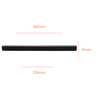 BK280 Solid Black Handle (PREORDER)
