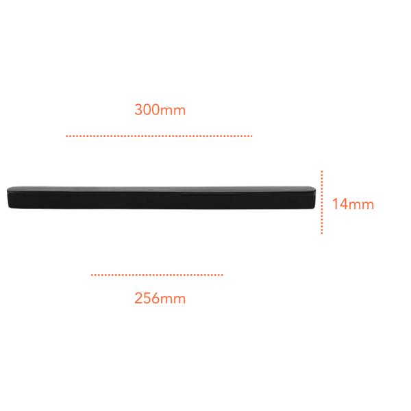 BK280 Solid Black Handle (PREORDER)