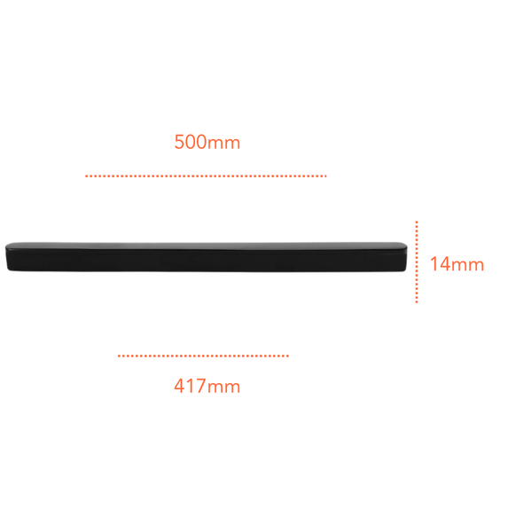 BK280 Solid Black Handle (PREORDER)