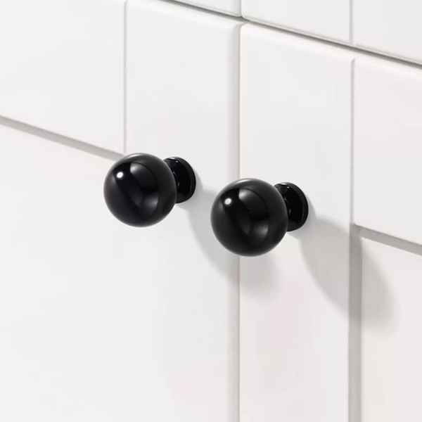 BK86  Solid Brass Black Handle (PREORDER)